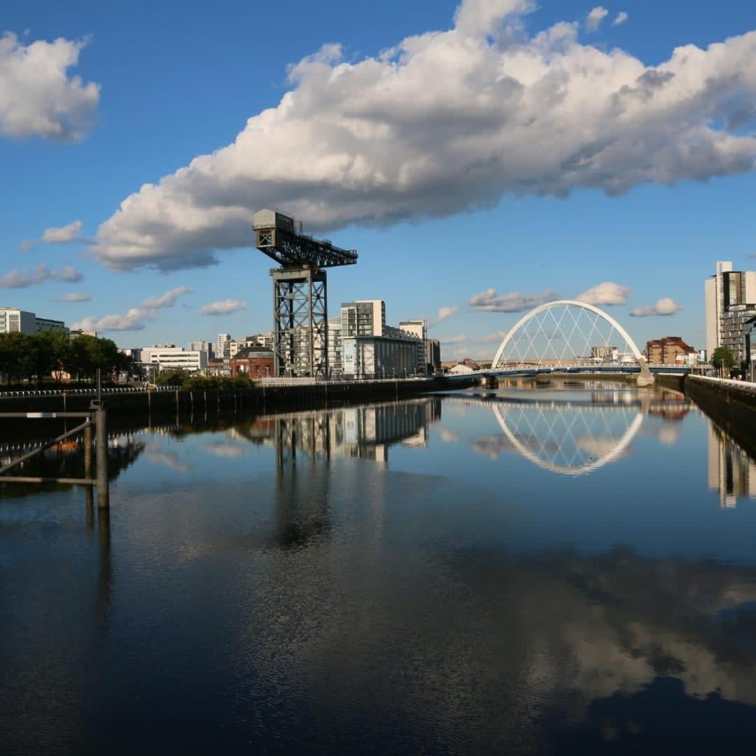 Bright Central Flat With Balcony And Free Parking Glasgow Exteriér fotografie