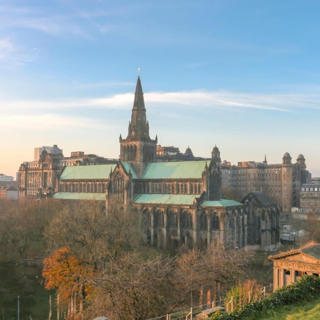 Bright Central Flat With Balcony And Free Parking Glasgow Exteriér fotografie